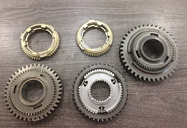 Синхронизатор 1-2-й передачи + шестерня 1 + шестрня 2 Duc RUS (250),PSABox 06->  НОВЫЙ ОБАЗЕЦ